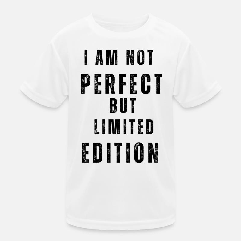 I am not perfect Kids Functional T-Shirt