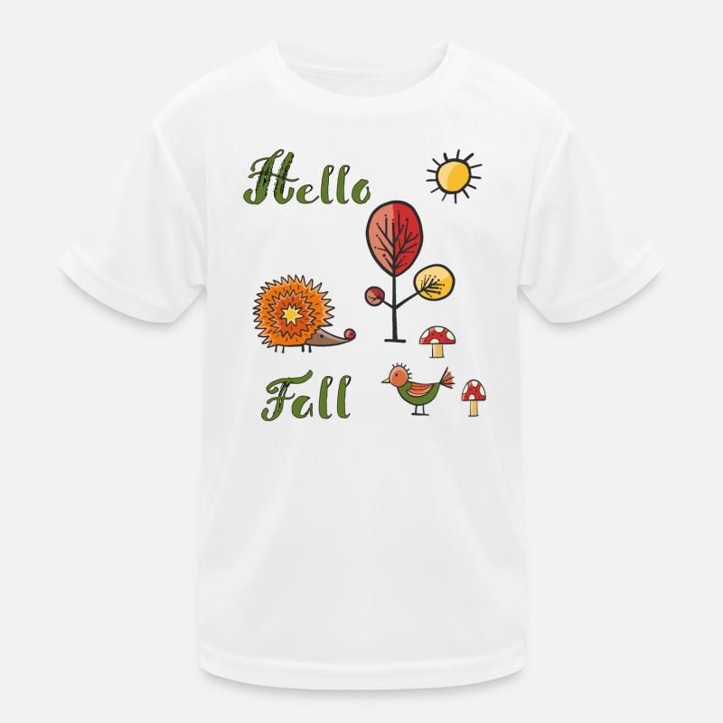 Bonjour Fall T-shirt sport Enfant