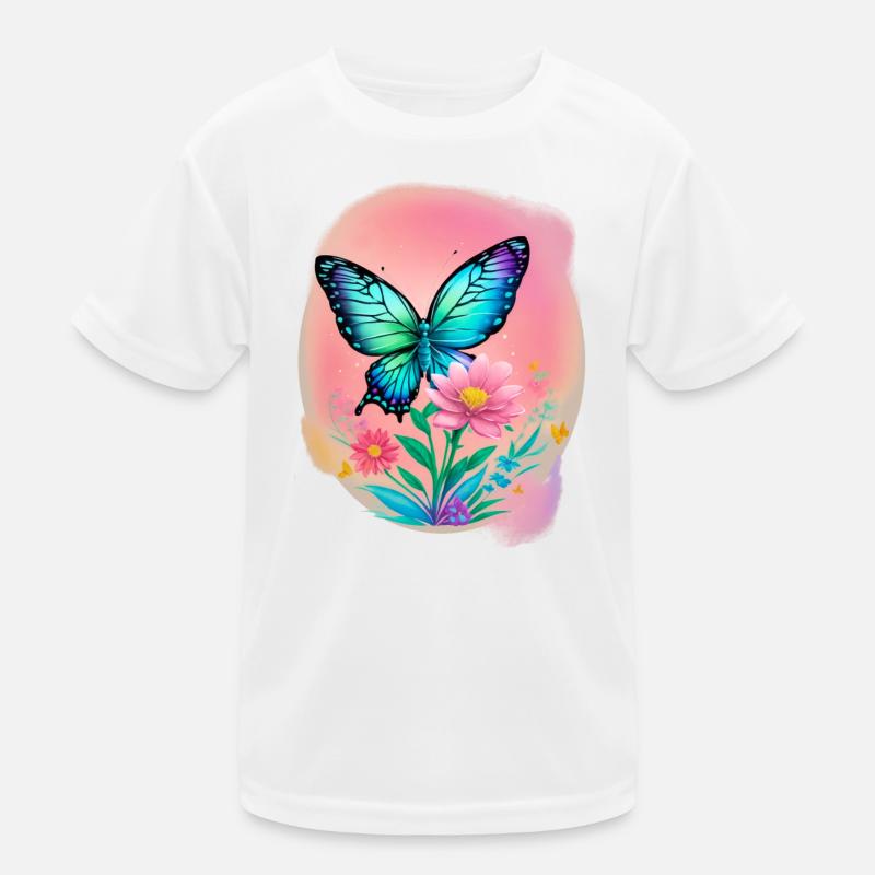 Papillon T-shirt sport Enfant