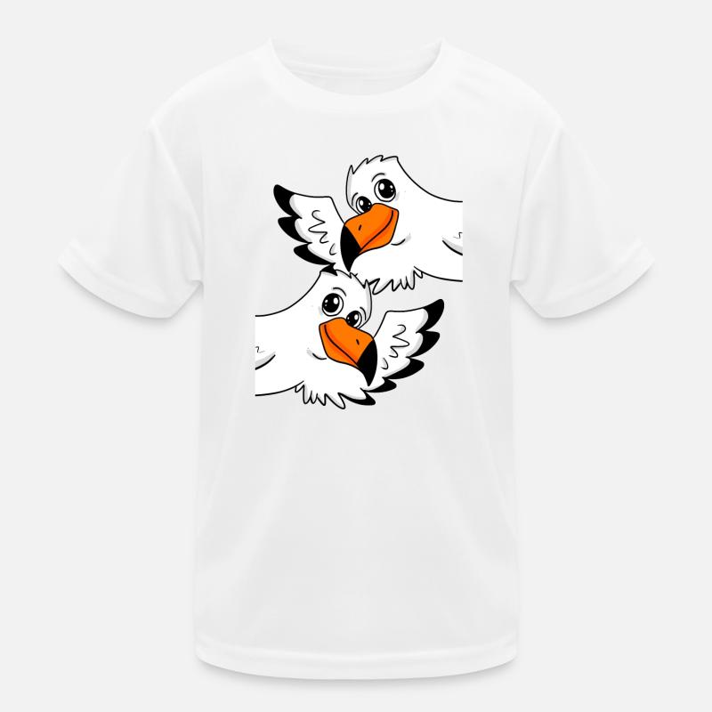 Mouette de salutation bienvenue T-shirt sport Enfant