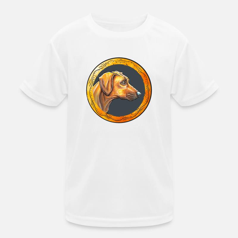 Rhodesian Ridgeback Kids Functional T-Shirt