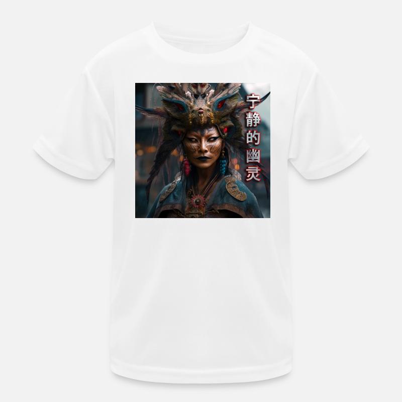 Serene Ghost Tippfehler Kinder Funktions-T-Shirt