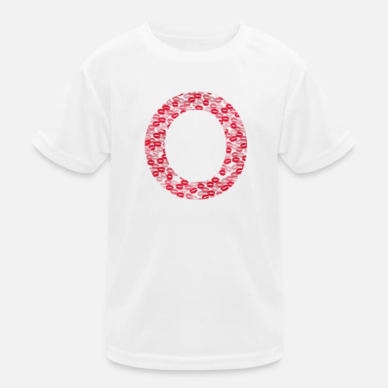 Lettre O - cadeau initial T-shirt sport Enfant