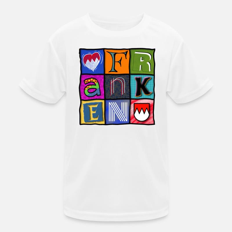 Franken - Pop-Art - cool Kinder Funktions-T-Shirt