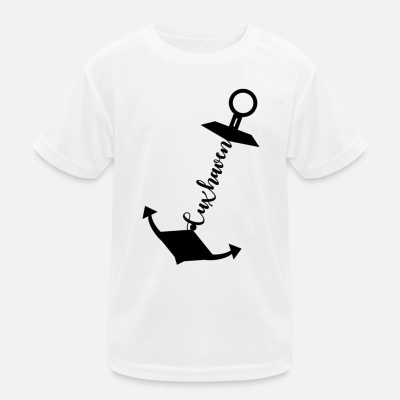 Ancre de Cuxhaven T-shirt sport Enfant