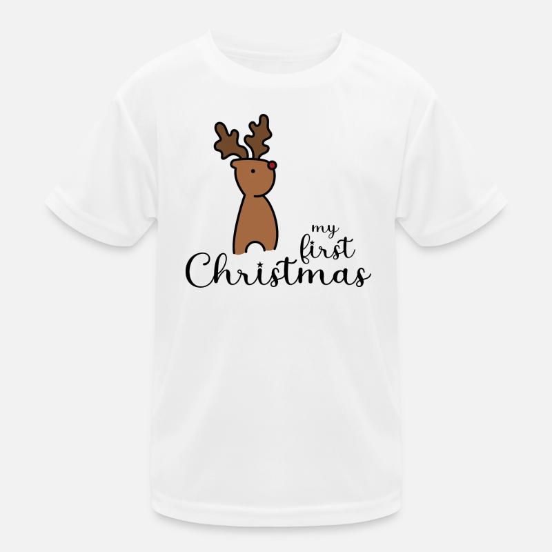 Mon premier design de Noël T-shirt sport Enfant