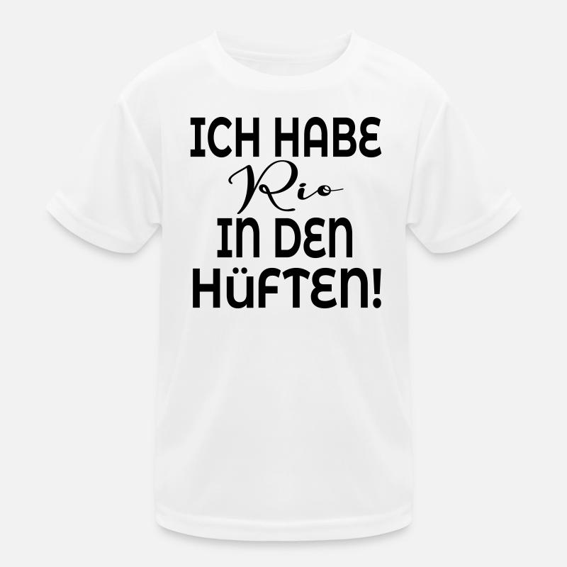 TANZEN HÜFTE BEWEGUNG Kinder Funktions-T-Shirt