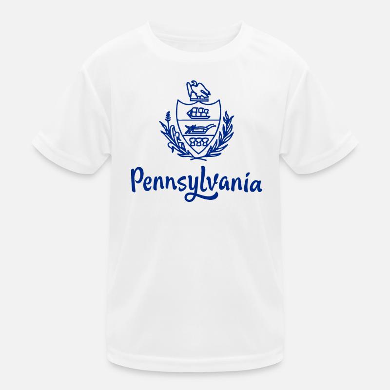 Affichez vos couleurs – Pennsylvanie T-shirt sport Enfant