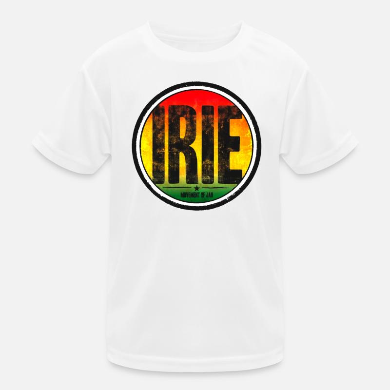 Motifs d’iris de couleur rasta T-shirt sport Enfant
