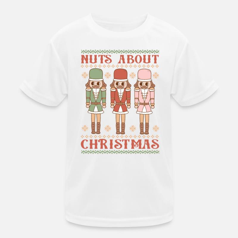 Hässlicher Weihnachtspullover Kinder Funktions-T-Shirt