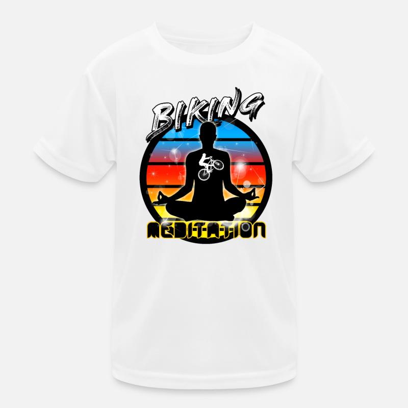 Biker Kinder Funktions-T-Shirt