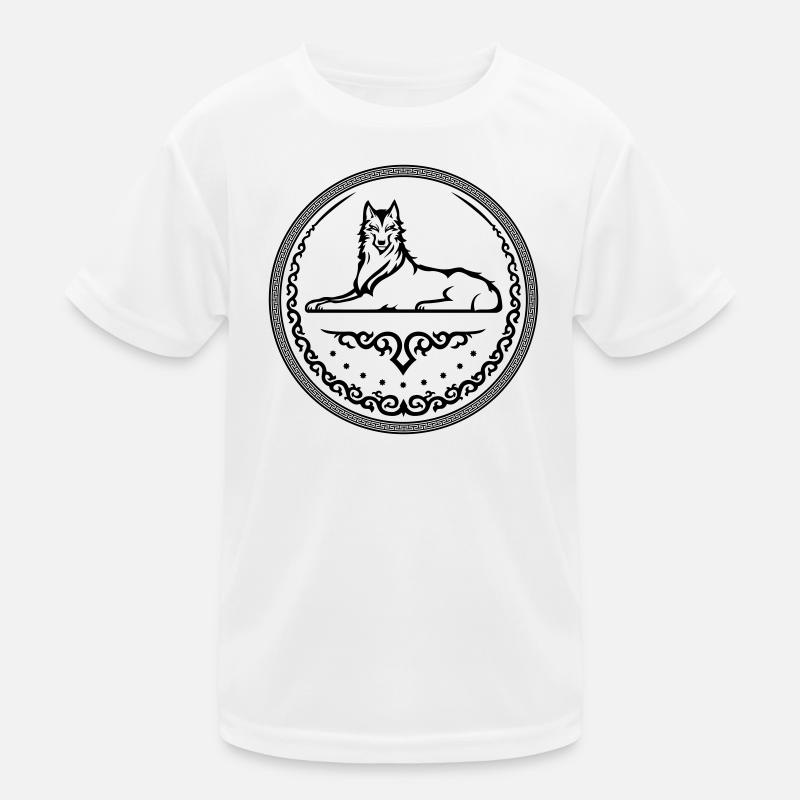 Loup du Caucase T-shirt sport Enfant