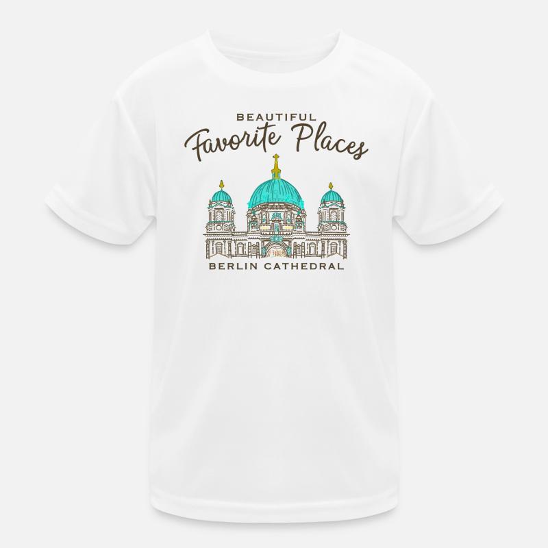 Cathédrale de Berlin, Beaux endroits préférés, Allemagne T-shirt sport Enfant