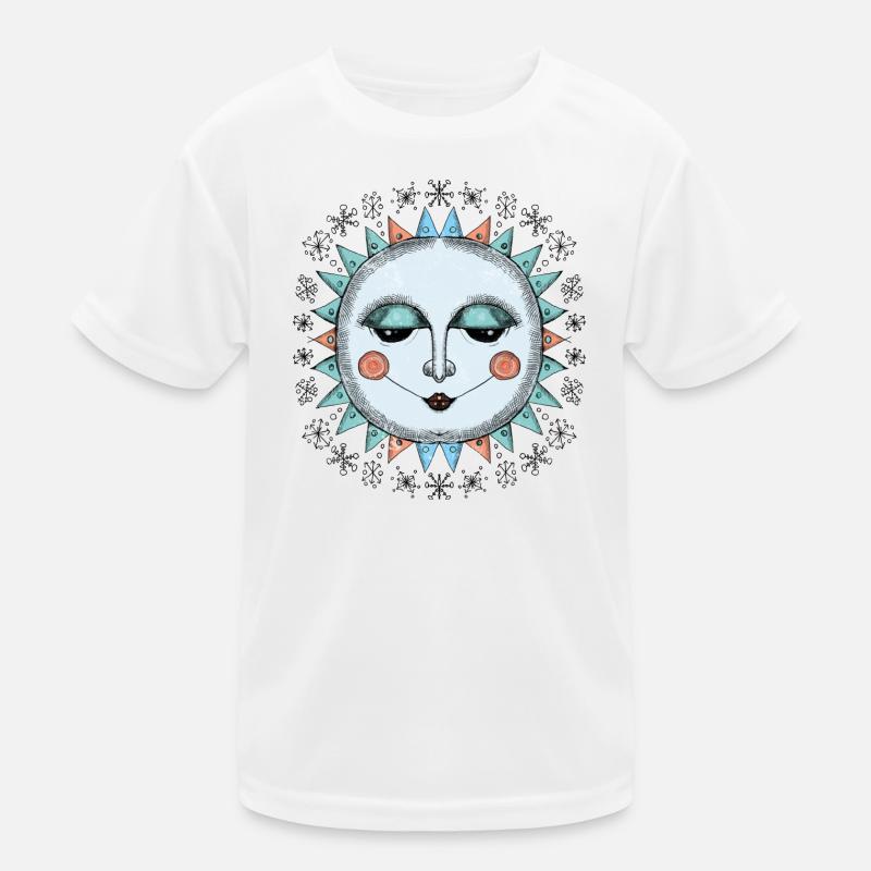 Wintersonne Kinder Funktions-T-Shirt