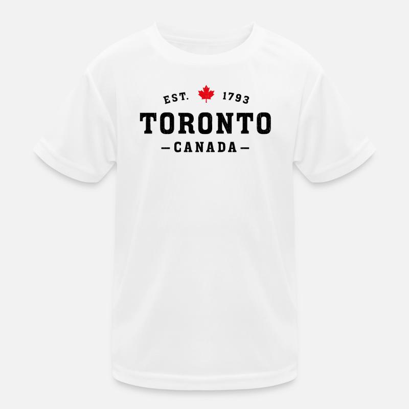 Toronto Canada Kinder Funktions-T-Shirt