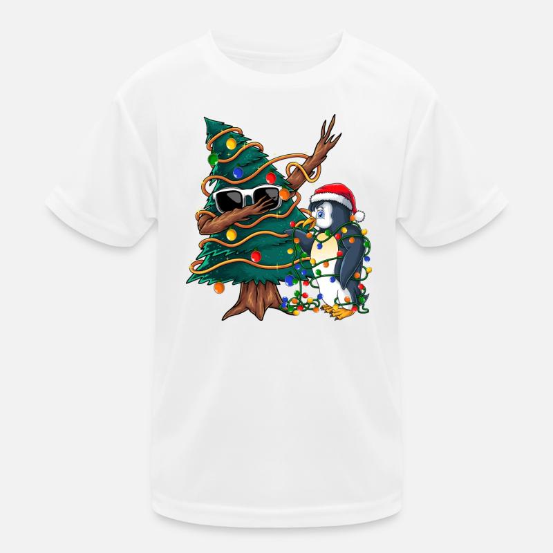 Dapping Tannenbaum -Dapping Weihnachtspullover Kinder Funktions-T-Shirt