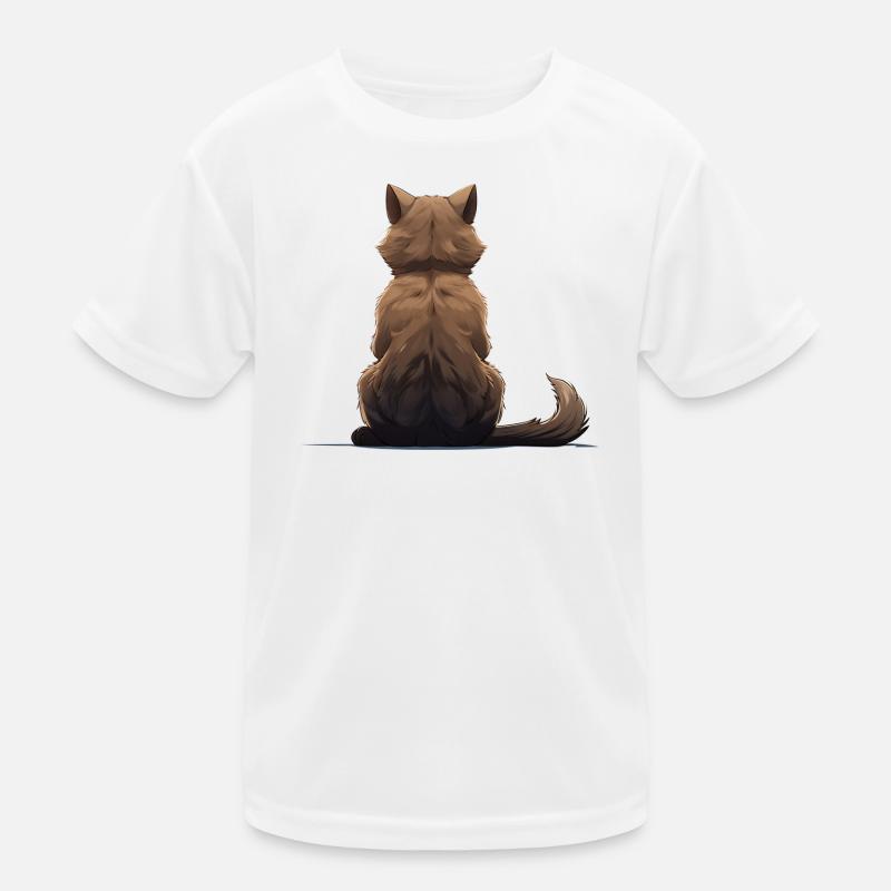 Chat birman T-shirt sport Enfant