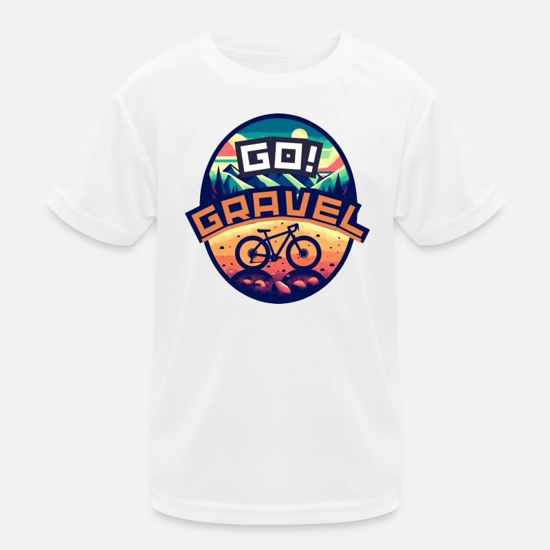 GO Gravel Ride Kids Functional T-Shirt