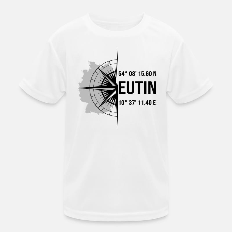 Koordinaten Eutin Kinder Funktions-T-Shirt