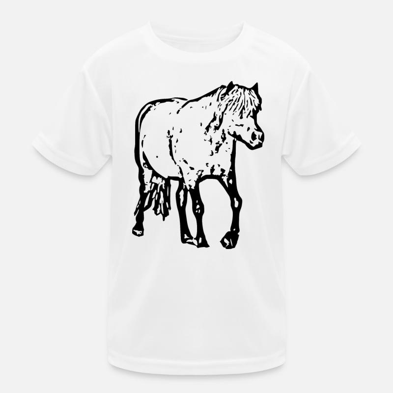 Chevaux T-shirt Cadeau Cavalier T-shirt sport Enfant