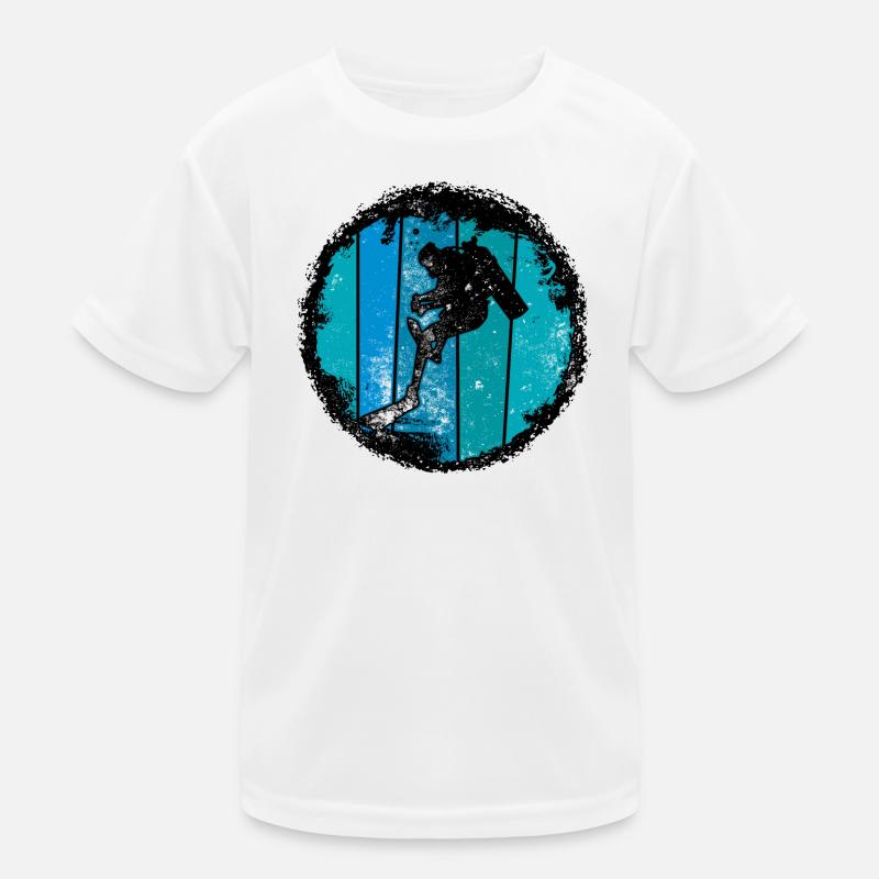 Blue Summit Silhouette Kids Functional T-Shirt