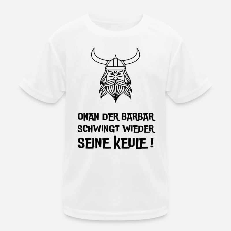 Onan der Barbar Kinder Funktions-T-Shirt