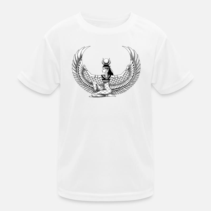 Dessin égyptien déesse Isis Égypte T-shirt sport Enfant