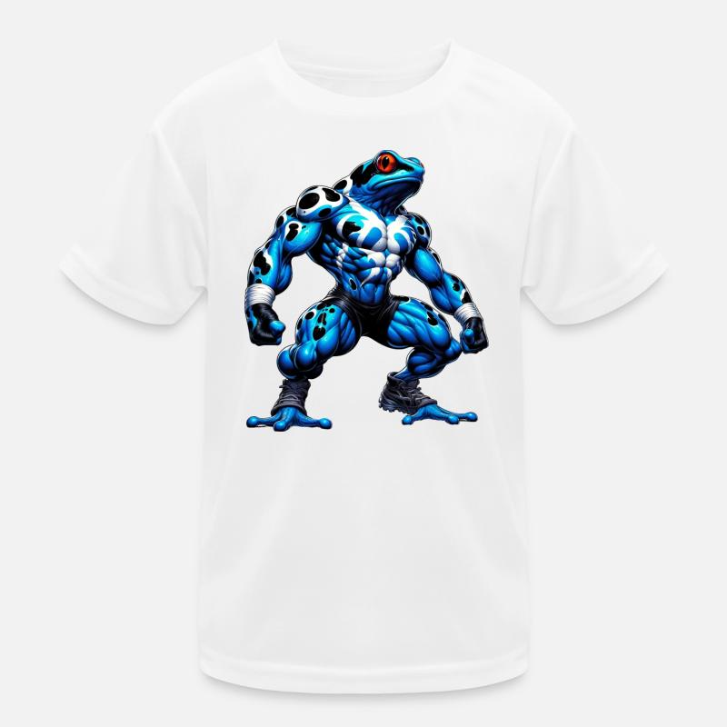 Pfeilgiftfrosch Frosch Kinder Funktions-T-Shirt