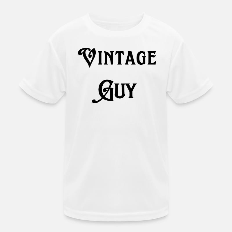 Vintage-Typ Kinder Funktions-T-Shirt