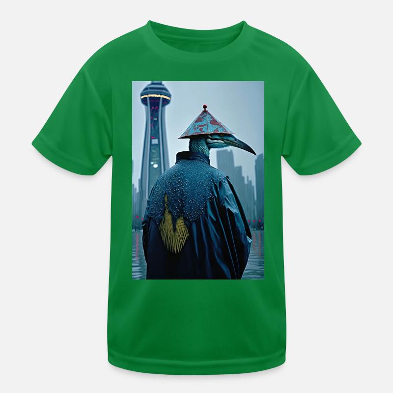 Anthropomorph 01 Kinder Funktions-T-Shirt