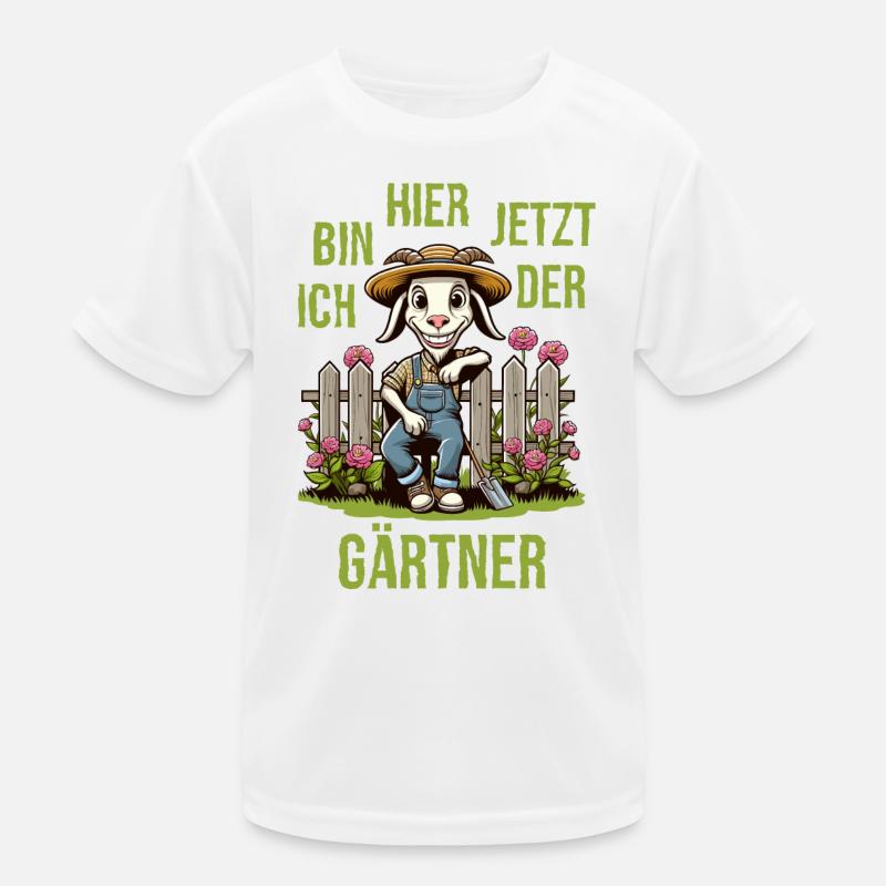 Den Bock zum Gärtner machen Kinder Funktions-T-Shirt