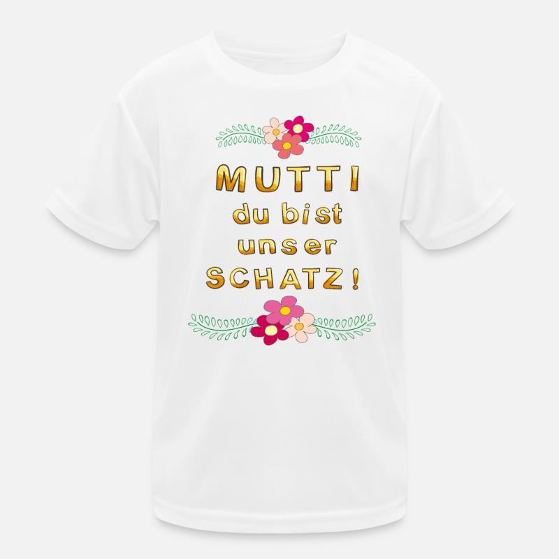 Mutti, Muttertag Kinder Funktions-T-Shirt