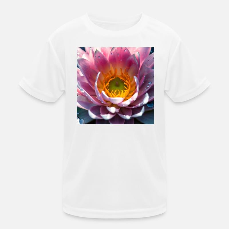 Water lily Kids Functional T-Shirt