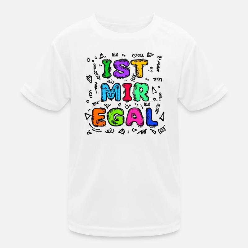 I don't care chill statement indifferent Kids Functional T-Shirt