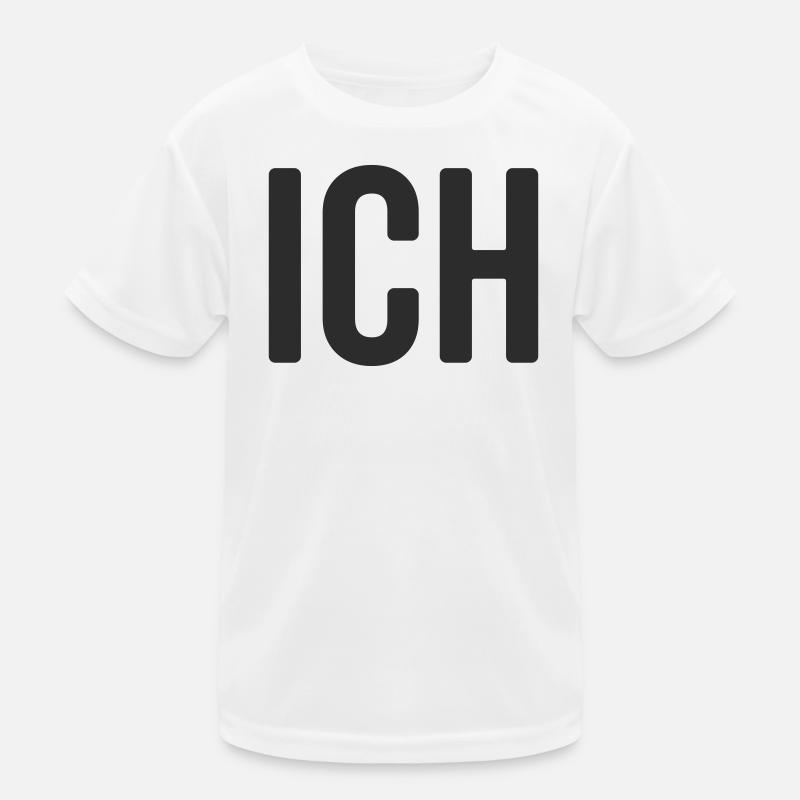 Ich Statement Design Kinder Funktions-T-Shirt