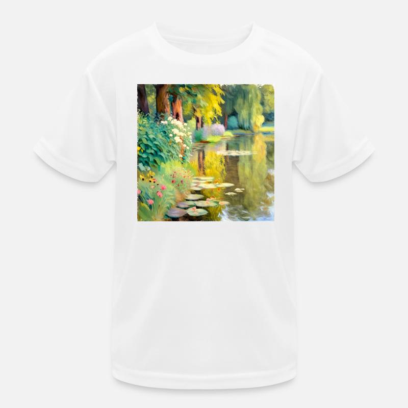 Paysage impressionnisme T-shirt sport Enfant