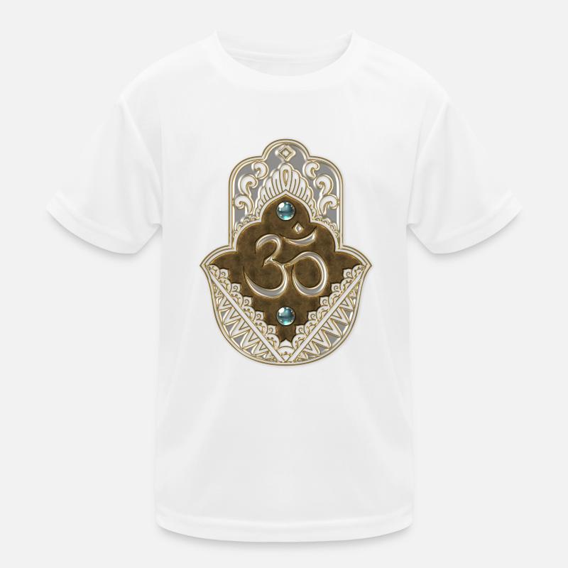 Das elegante Ohm-Zeichen. Kinder Funktions-T-Shirt