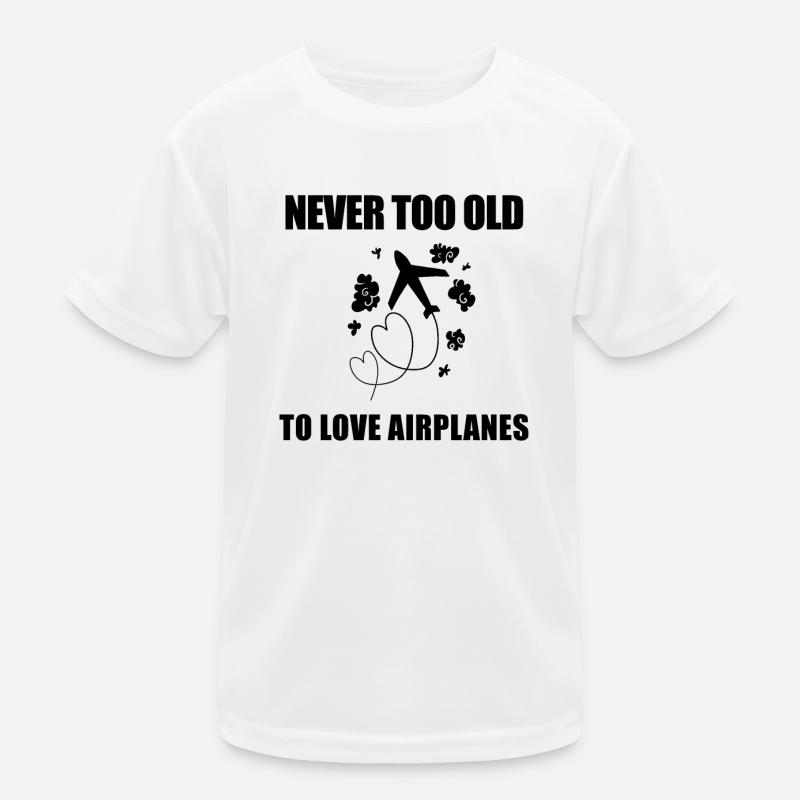 Avion Avion Motif Dire T-shirt sport Enfant