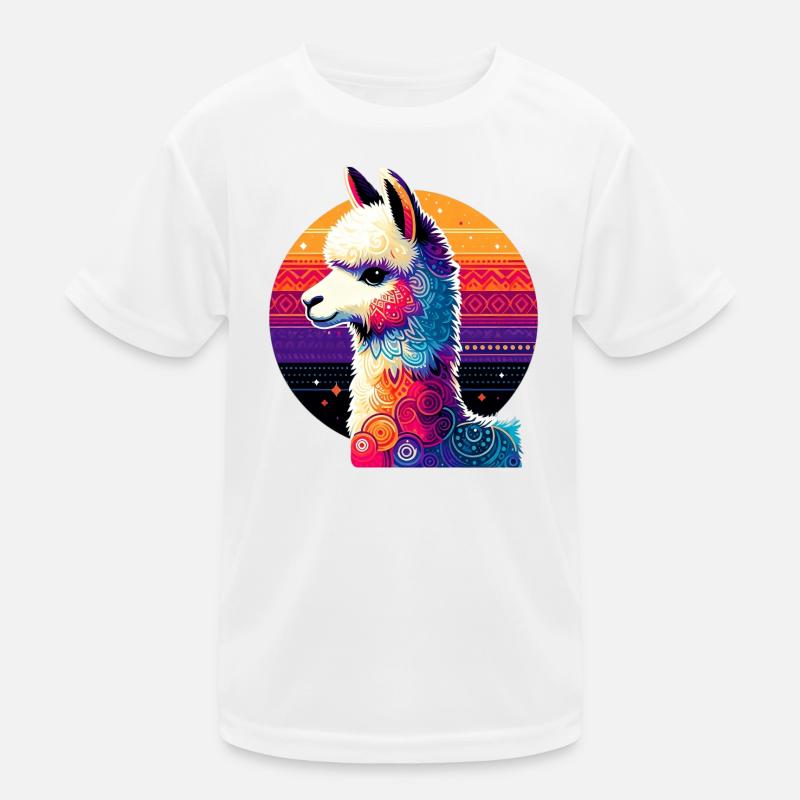 Alpaka Kinder Funktions-T-Shirt