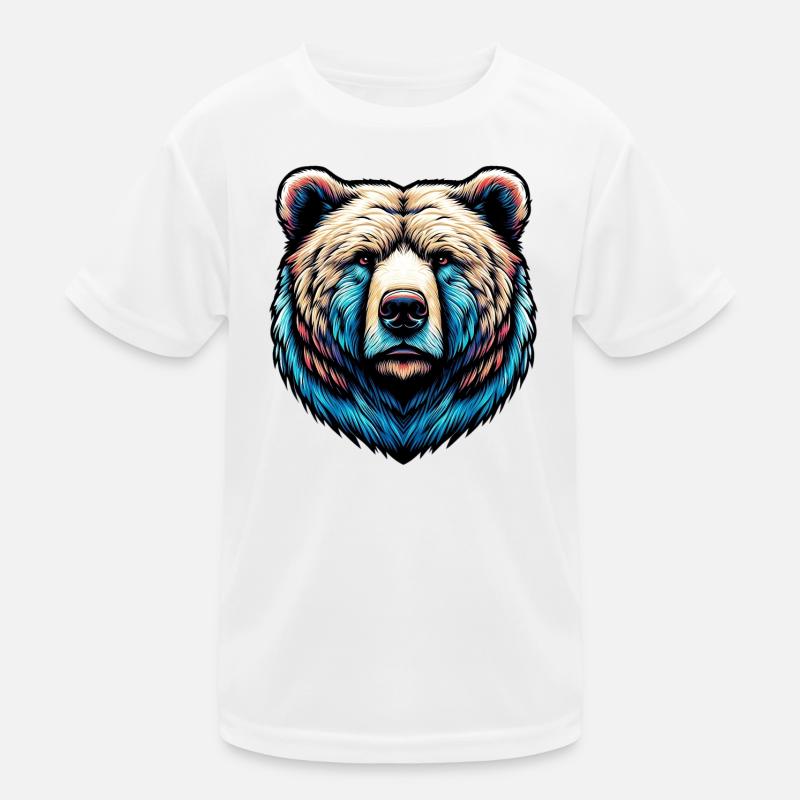 Bär Kinder Funktions-T-Shirt