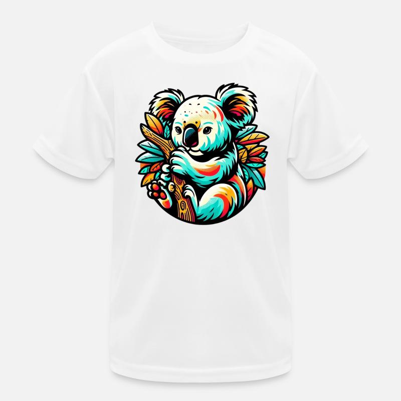 Koala Kinder Funktions-T-Shirt