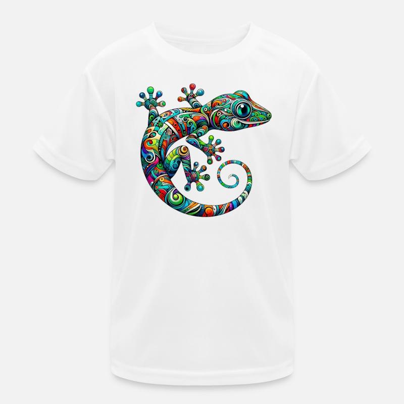 Gecko Kinder Funktions-T-Shirt