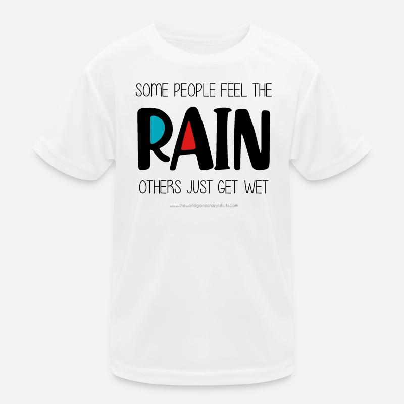 Feel the Rain Kids Functional T-Shirt
