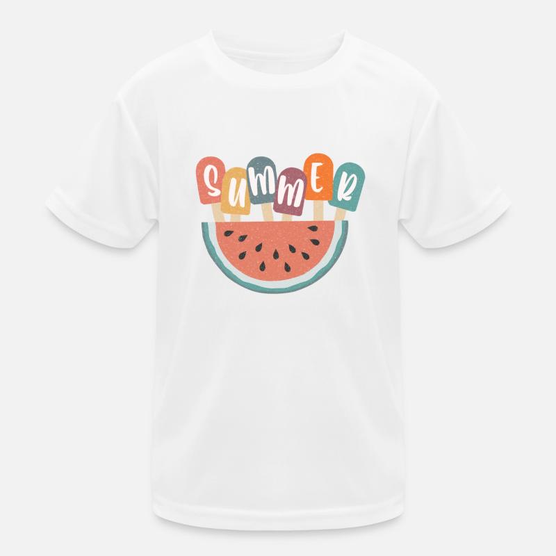 Sommer Kinder Funktions-T-Shirt