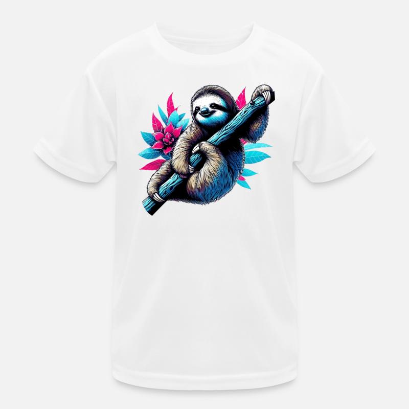 Sloth Kids Functional T-Shirt