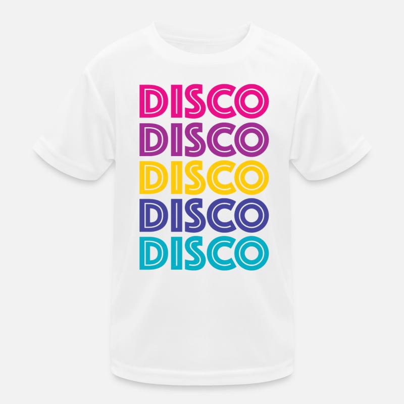 Disco Disco Disco Kinder Funktions-T-Shirt