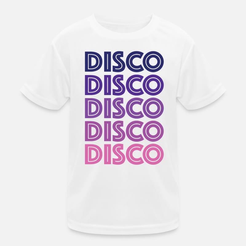 Disco Disco Disco Kinder Funktions-T-Shirt