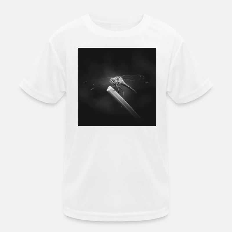 Libellule insecte gros plan affiche T-shirt sport Enfant