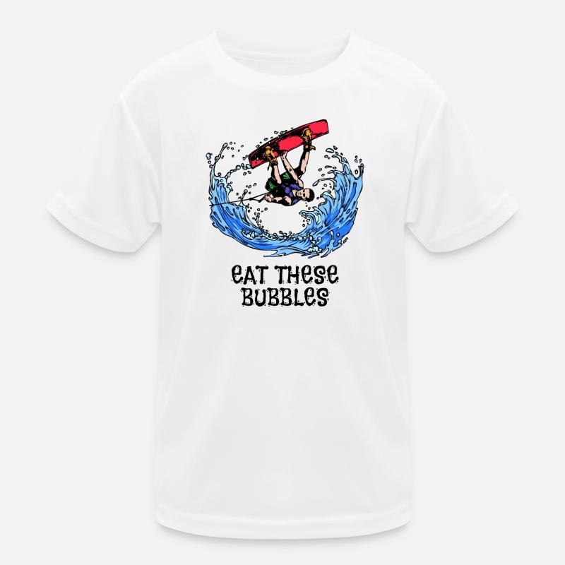Surfing Kitesurfer Statement Wakeboard Planche de surf T-shirt sport Enfant