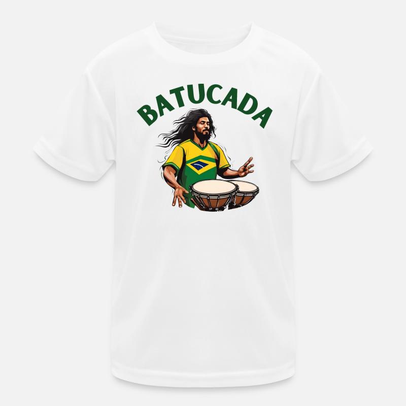 Batucada, batucada player, percussion Kids Functional T-Shirt